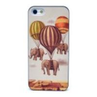 Parachute & Elephant Hard Plastic Case for iPhone 5s 5