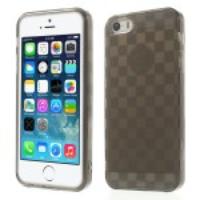 Unique Square TPU Protective Case for iPhone 5s 5 - Grey