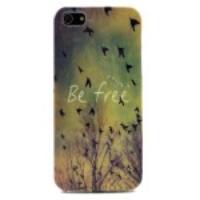 Flying Birds and Be Free TPU Case for iPhone 5s 5