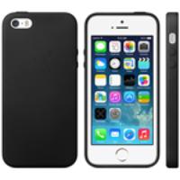 Sleek Textured TPU Gel Case for iPhone 5s 5 - Black