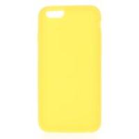 Matte Soft Silicone Phone Case for iPhone 6 4.7 inch - Yellow