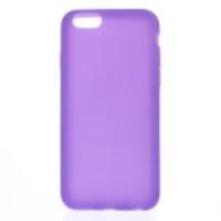 Matte Silicone Gel Case Cover for iPhone 6 4.7 inch - Purple