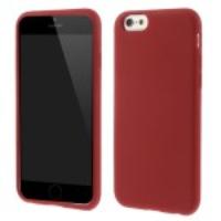 Soft Silicone Case Shell for iPhone 6 4.7 inch - Red