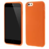 For iPhone 6 4.7 inch Soft Silicone Gel Case Shell - Orange