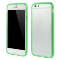 For iPhone 6 4.7 inch Soft TPU Bumper Shell Case - Green