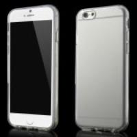 Glossy Durable Soft TPU Gel Case for iPhone 6 4.7 - Transparent