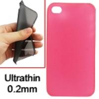 0.2mm Colorful Ultrathin Matte Soft Case for iPhone 4