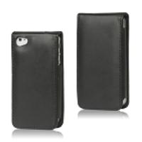 Premium Leather Flip Case Cover for iPhone 4 4S