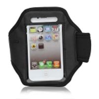 Adjustable Sports Armband Case for iPhone 4 4S - Black