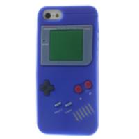 Nintendo Game Boy Silicone Case Shell for iPhone 5 5s - Blue