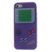 Nintendo Game Boy Silicone Case Cover for iPhone 5 5s - Purple