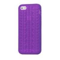 Tyre Silicone Case Cover for iPhone 5 5s - Purple