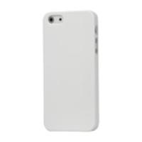 Rubberized Matte Hard Back Case for iPhone 5 5s - White