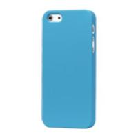 Rubberized Matte Hard Back Case for iPhone 5 5s - Light Blue