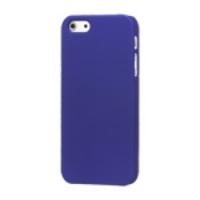 Rubberized Matte Hard Back Case for iPhone 5 5s - Dark Blue