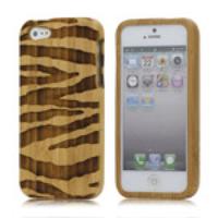 Deatchable Zebra Wood Case Cover Accessories for iPhone 5 5s