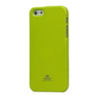 Flash Powder for iPhone 5 5s Gel TPU Case Cover - Green