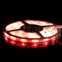 RGB 5050 5m SMD Multicolored LED Light Strip DC 12V with LED Controller + AC Charger Adapter,IP65 Waterproof Grade